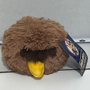 Commonwealth Brown Angry Birds Star Wars Chewbacca Plush Stuffed Animal Toy‎ NWT